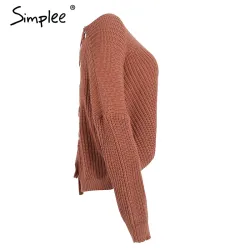 Pull en dentelle sans dos - pull tricoté