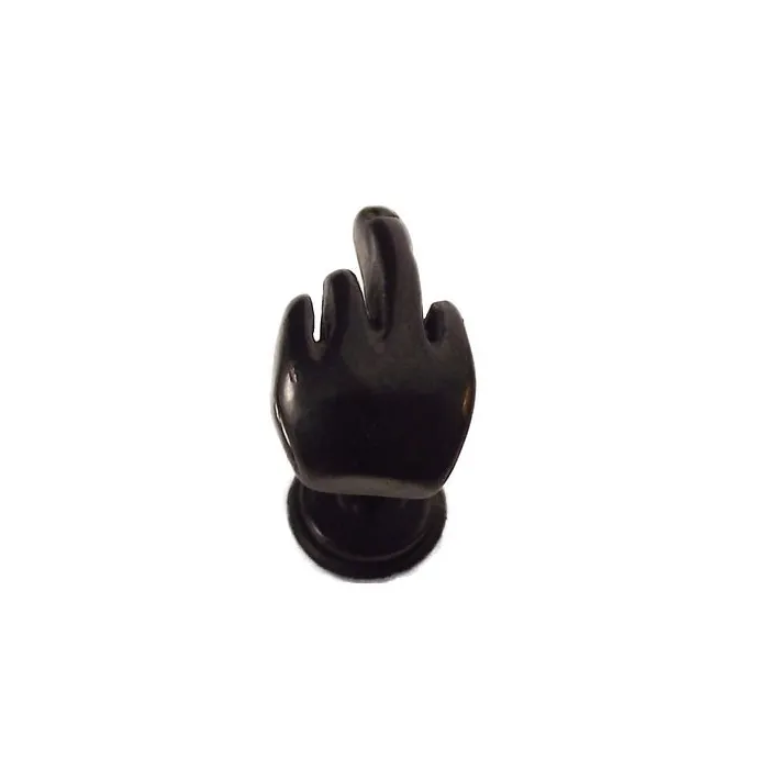 Långfingerörhängen - rostfritt stål
