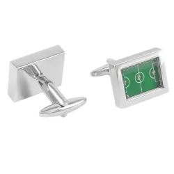 Football field - table-football cufflinks