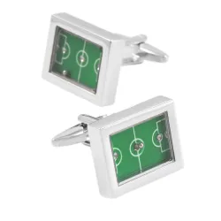 Football field - table-football cufflinks