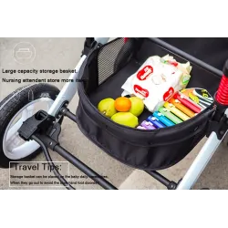Tvåvägsvagn Babys Pram 0-3 år