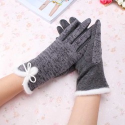 Coton Wool Cashmere Elégantes Dames Gloves