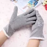 Algodão lã Cashmere Elegante senhoras luvas