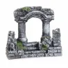 Aquarium Fish Tank -koristeet Resin Rome Square Stone Pillarit