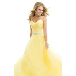 VestidosVestido amarillo elegante