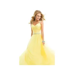 VestidosVestido amarillo elegante