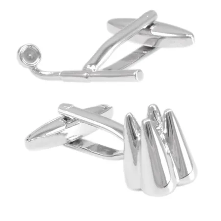 Magnificateur & Dent Forme Cufflinks