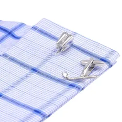 Magnifier & Tooth Shape Cufflinks