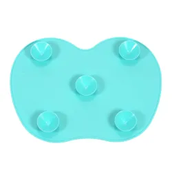 Almofada de limpeza de escova de silicone