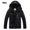 Resistant Windproof Thick Hooded Winter Jacket