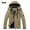 Resistant Windproof Thick Hooded Winter Jacket