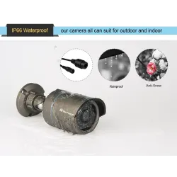 Full HD 720P 960P 1080P Utomhus IP66 Vattentät CCTV Säkerhetskamera