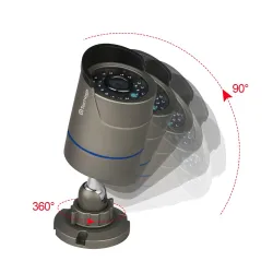 Cámaras de seguridadFull HD 720P 960P 1080P Outdoor IP66 Waterproof CCTV Cámara de seguridad