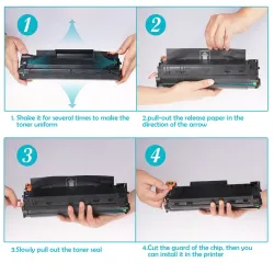CE285A toner cartridge korvaa HP laser Jet Pro -tulostimet