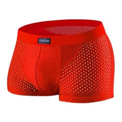 Magnet Antibacterial Health Mesh Breathable Boxers