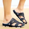 Ljus - non-slip ljusa sandaler - beach flip flops