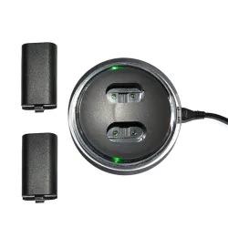 ControladorControlador Xbox One cargador USB con baterías led