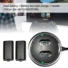 ControladorControlador Xbox One cargador USB con baterías led
