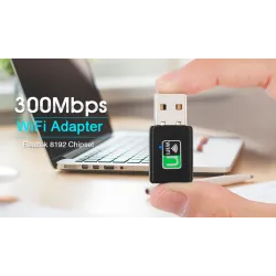 300 Mbps WiFi -sovitin - mini langaton verkko