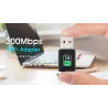 300 300 300 300 Mbps Wifi adapter - mini trådlöst Lan-nätverk