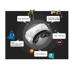 VR GlassesV3H VR All In One 3G Ram 16G Rom 5,5 pulgadas 2K Mostrar cristales 3D WiFi Realidad virtual gafas