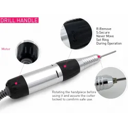 35W Pro Elektrische Manicure Pedicure Nagelfrees Nagel Kunst BoormachineNagels
