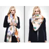 Bomull vinter scarf - Shawl - 135CM * 135CM