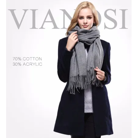 PañuelosBufanda de invierno de algodón de lujo - calidad premium