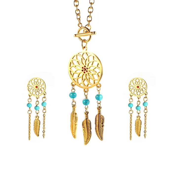 Dreamcatcher Necklace & Earrings Näytä tarkat tiedot Jeweller