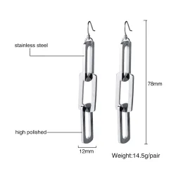 Boucles d'oreilles Triple Pin
