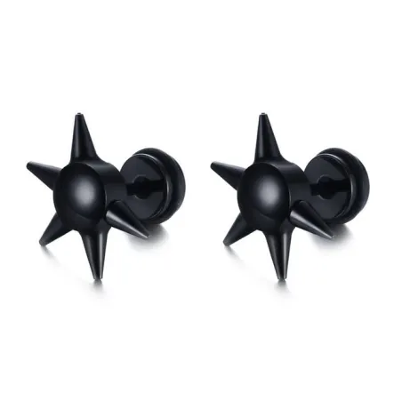 PendientesPendientes Black Nail Stud Unisex