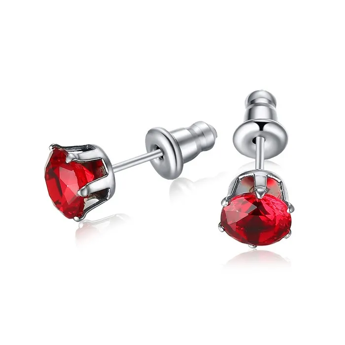 Shiny Crystal Stud Small Earrings