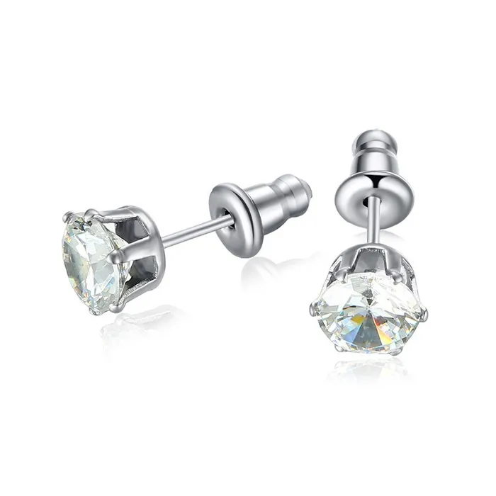 Shiny Crystal Stud pienet korvat