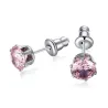 Shiny Crystal Stud Small Earrings