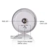 JardínSolar Powered Mosaic Glass Ball Garden lámpara impermeable