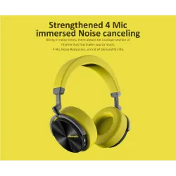 AuricularesAuriculares Bluetooth Bluedio T/5 Auriculares de cancelación de ruido activo con micrófono