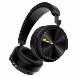 Casque bluedio T/5 Bluetooth Casque d'annulation avec microphone