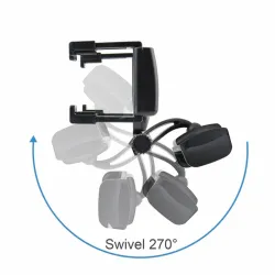 iPhone Samsung GPS Smartphone Car Rear View Mirror 360 Degree Phone Holder Näytä tarkat tiedot