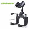 iPhone Samsung GPS Smartphone Car Rear View Mirror 360 Degree Phone Holder Näytä tarkat tiedot