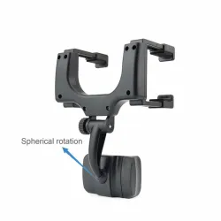 iPhone Samsung GPS Smartphone Car Rear View Mirror 360 Degree Phone Holder Näytä tarkat tiedot