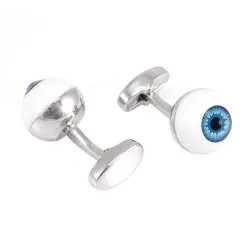 Siniset silmäpallot - cufflinks