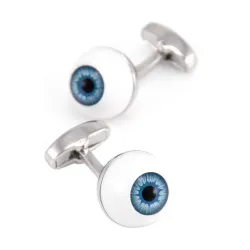 Siniset silmäpallot - cufflinks