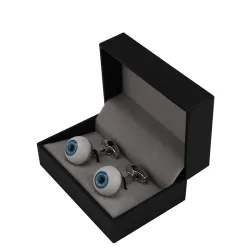 Blue eyeballs - cufflinks