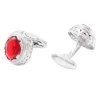 Röd Zirconia Cufflinks