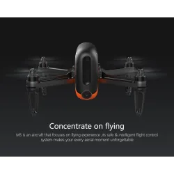 DronesWingsland Fly M5 GPS inalámbrico FPV 720P Cámara RC Drone Quadcopter RTF