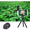 AccesoriosiPhone 8 7 6 5 S Smartphone Kit de lentes de telescopio móvil Tripod 12X