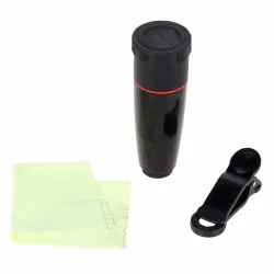 iPhone 8 7 6 5 Älypuhelin Mobile Tripod 12X Telefoto Telescope Lens Kit