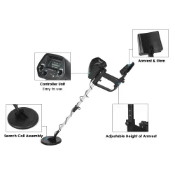MD-4030 Einstellbarer professioneller Underground Metalldetektor