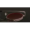 Steampunk Vintage Round Double Lens aurinkolasit Unisex