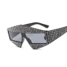 Cornice strass - occhiali da sole oversize